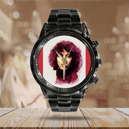 Discover Phyllis Hyman Music Star223 Sticker Active Calendar Steel Band Watch