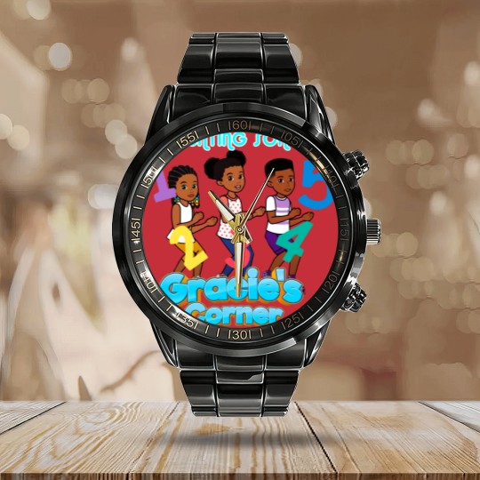 Discover Gracies Corner Phonics Kids Merch Calendar Steel Band Watch