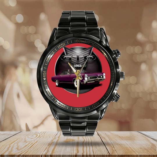 Discover GTO Car - Gto - Calendar Steel Band Watch