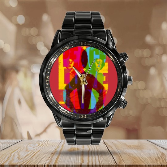 Discover Alice Coltrane Calendar Steel Band Watch