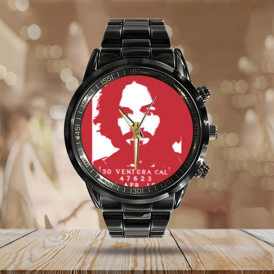 Discover Charles Manson Calendar Steel Band Watch