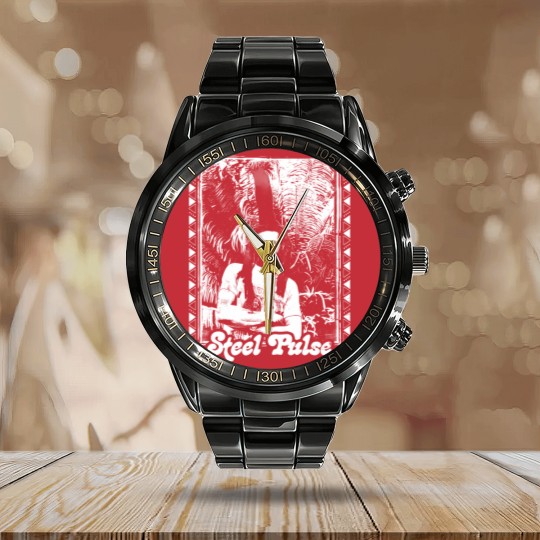 Discover Steel Pulse - --- Calendar Steel Band Watch