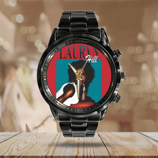 Discover lauryn hill Calendar Steel Band Watch
