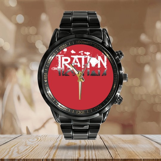 Discover iration band name logo music Genre Reggae Dub Reggae rock 99art Calendar Steel Band Watch