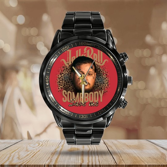 Discover Jelly Roll Calendar Steel Band Watch, Jelly Roll Jelly Roll, Jelly Roll Calendar Steel Band Watch, Even Savage Bitches Go To Heaven