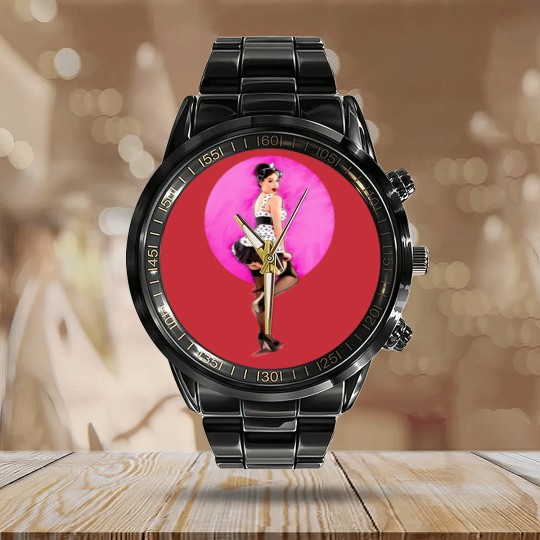 Discover Pinup Calendar Steel Band Watch , Pinup Calendar Steel Band Watch