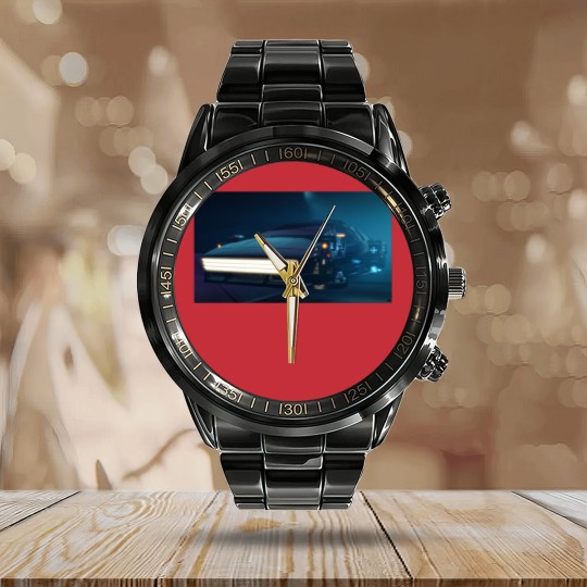Discover Lotus Esprit Hover GT 2076 Calendar Steel Band Watch