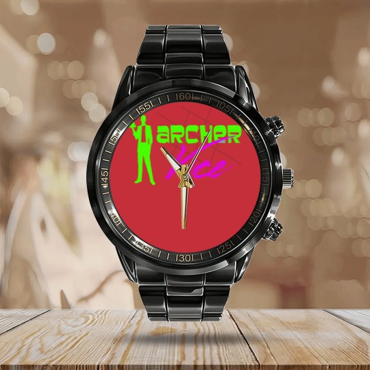 Discover Archer Vice - Archer - Calendar Steel Band Watch