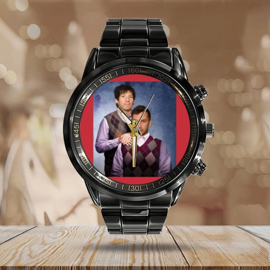 Discover J0sh Dun and Tyler J0seph Rap Funny Calendar Steel Band Watch,Josh Dun Calendar Steel Band Watch,Tyler Joseph Calendar Steel Band Watch,Funny Calendar Steel Band Watch