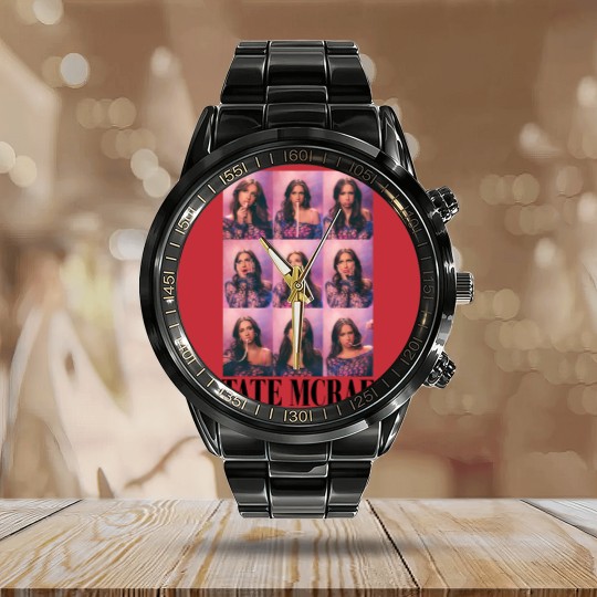 Discover Tate Mcrae Wanna Be Tate Mcrae Shir Calendar Steel Band Watch