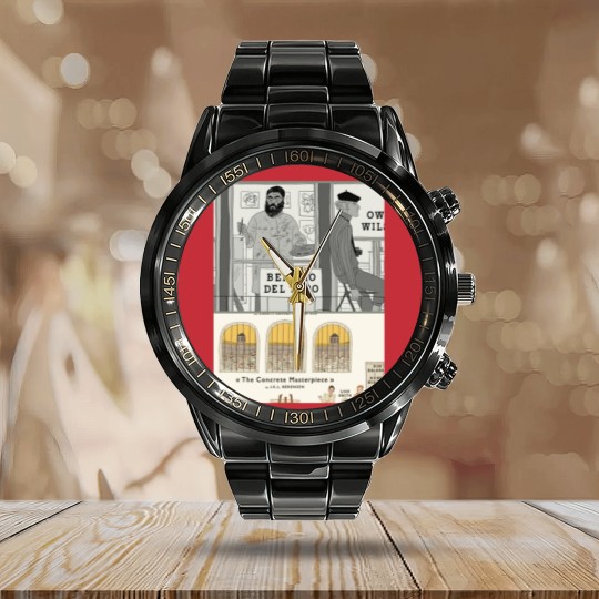 Discover the french expedition  s wes anderson  s the french dispatch s Calendar Steel Band Watch
