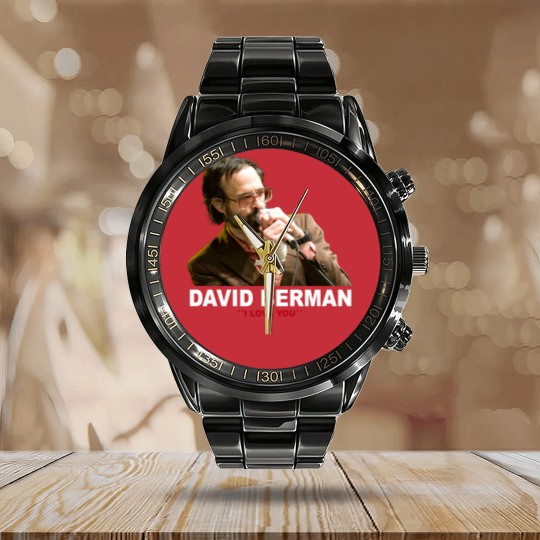 Discover David Berman Calendar Steel Band Watch