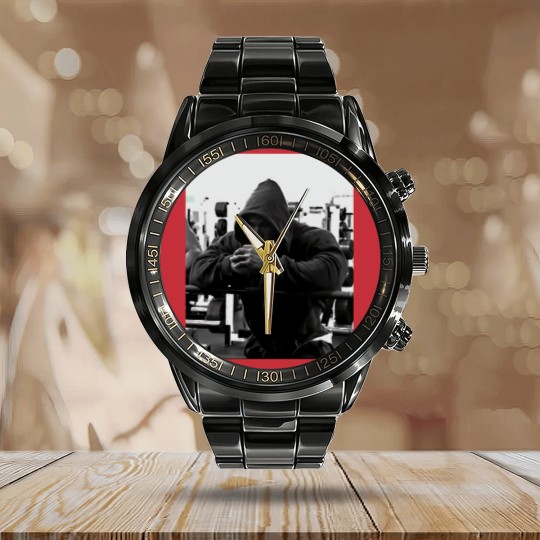 Discover kevin levrone sad Calendar Steel Band Watch