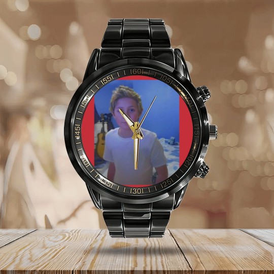 Discover Niall Horan Calendar Steel Band Watch Calendar Steel Band Watch