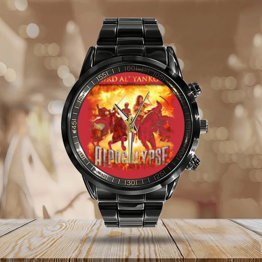 Discover WEIRD AL YANKOVIC Calendar Steel Band Watch