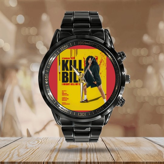 Discover Kill Bill Nobody Gets Me SOS Tour 2023 (36) Calendar Steel Band Watch