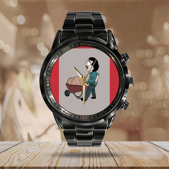 Discover Southpark Epic Randy Marsh Balls Calendar Steel Band Watch