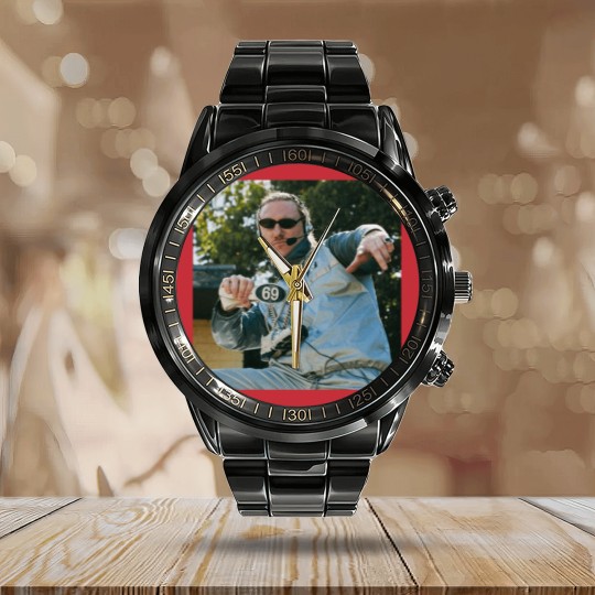 Discover Partiboi69 Calendar Steel Band Watch
