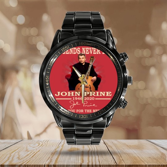 Discover Legends Never Die John Prine 1946 2020 Thank You Calendar Steel Band Watch