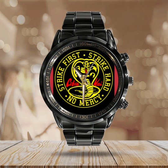 Discover Cobra Kai - Cobra Kai - Calendar Steel Band Watch