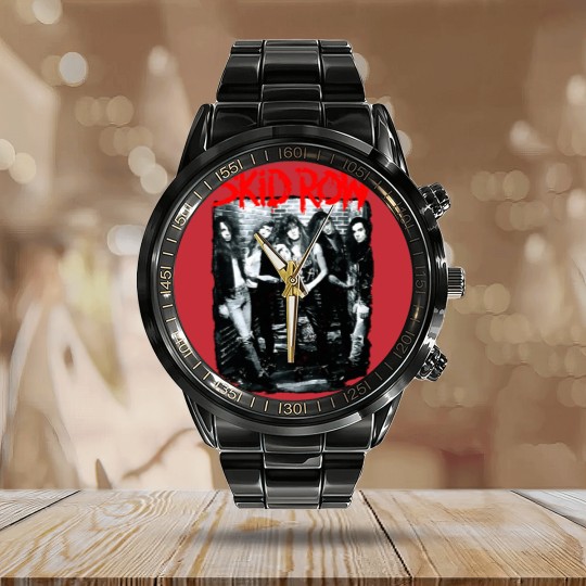 Discover Vintage Poster SKIDD ROW 90s Calendar Steel Band Watch