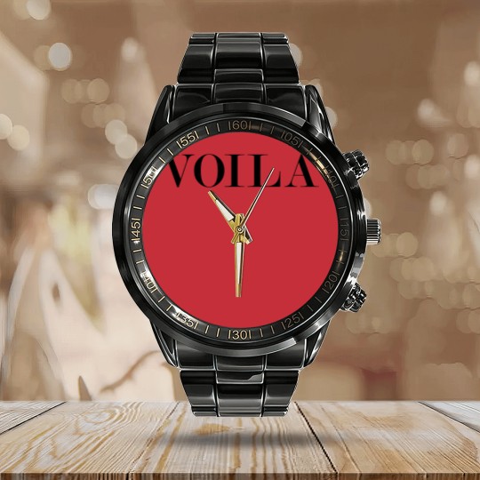 Discover Voila, Voila Calendar Steel Band Watch, French Calendar Steel Band Watch, Voila Women Calendar Steel Band Watch, Unisex Calendar Steel Band Watch