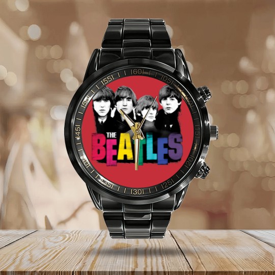 Discover Kids The Beatless Colorful Calendar Steel Band Watch