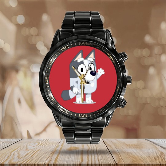 Discover Muffin - Muffin - Calendar Steel Band Watch