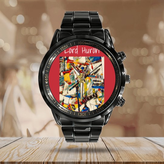 Discover Lord Huron, Lord Huron Calendar Steel Band Watch, Rock Band Calendar Steel Band Watch