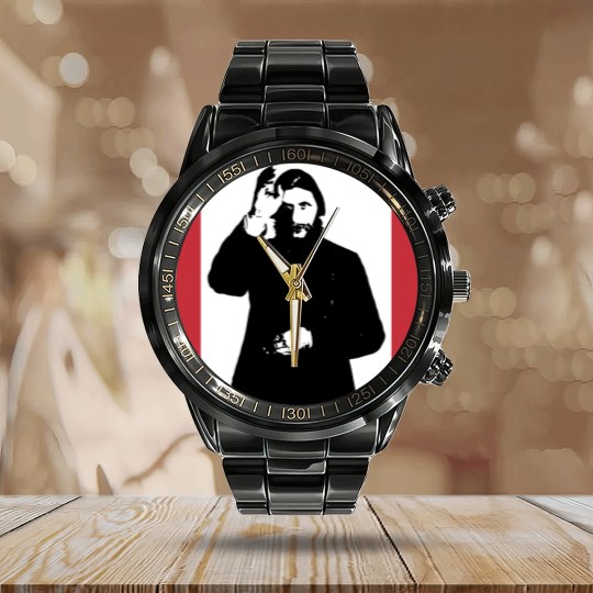 Discover Rasputin Calendar Steel Band Watch