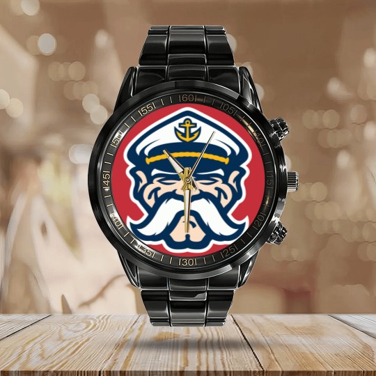 Discover The Lake County Captains Baseball Team 2 Calendar Steel Band Watch