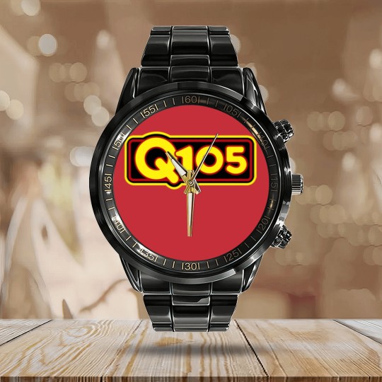 Discover WRBQ-FM Tampa Q105 Calendar Steel Band Watch