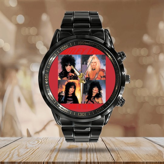 Discover perfect coll motley crue Calendar Steel Band Watch