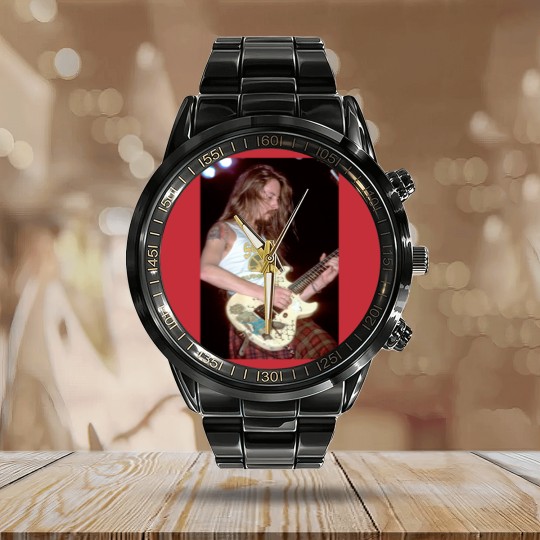Discover Jerry Cantrell Calendar Steel Band Watch