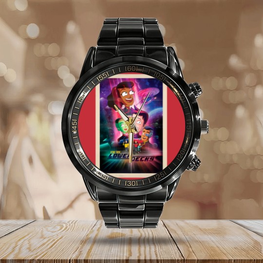 Discover Lower Decks Ensign Group Galactic Poster Calendar Steel Band Watch