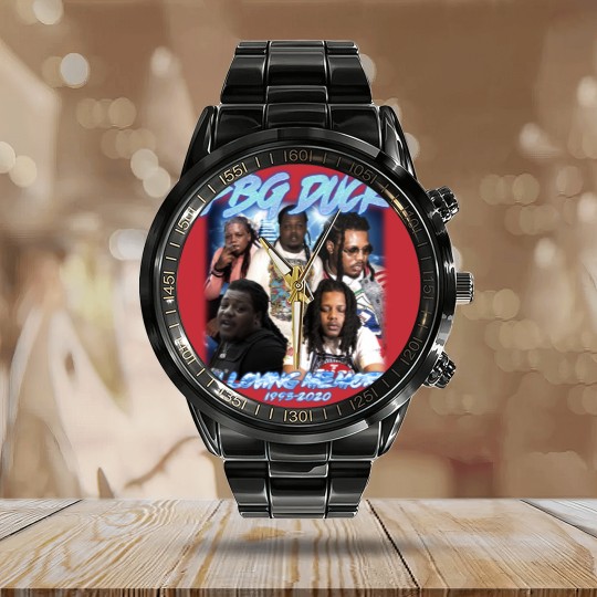 Discover FBG Duck Hiphop Calendar Steel Band Watch, FBG Duck American Rapper Calendar Steel Band Watch
