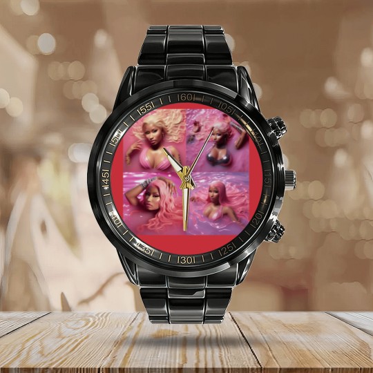 Discover Nicki Minaj Calendar Steel Band Watch, Write A Rap, Pink Friday 2 Calendar Steel Band Watch, Nicki Minaj Tour Calendar Steel Band Watch