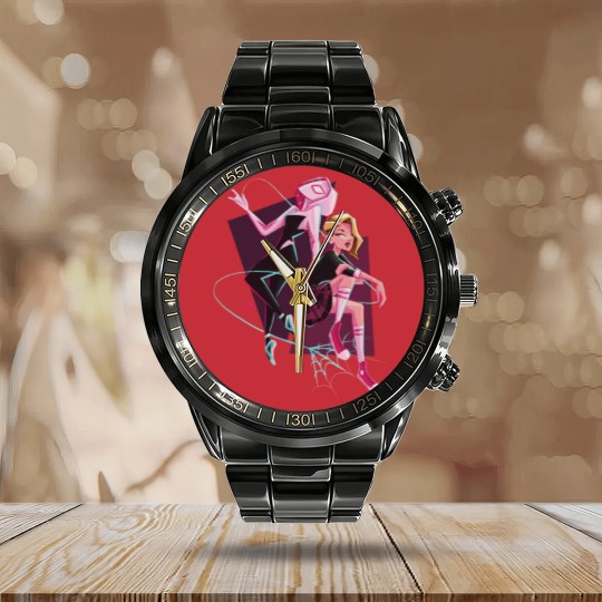 Discover Spidergwen Calendar Steel Band Watch