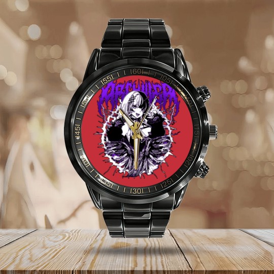 Discover Hololive English Shiori Novella Calendar Steel Band Watch