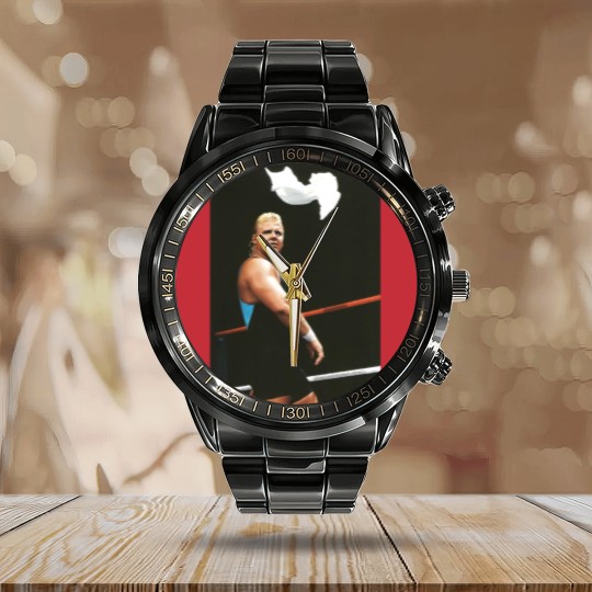 Discover The Perfect Picture Mr Perfect Wrestling Calendar Steel Band Watch
