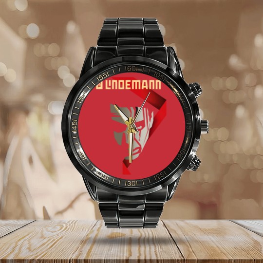 Discover Lindemann Calendar Steel Band Watch
