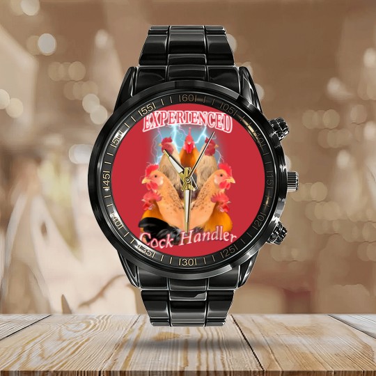 Discover experienced cock handler Calendar Steel Band Watch
