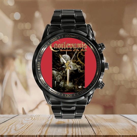 Discover Castlevania - Symphony of the Night Calendar Steel Band Watch