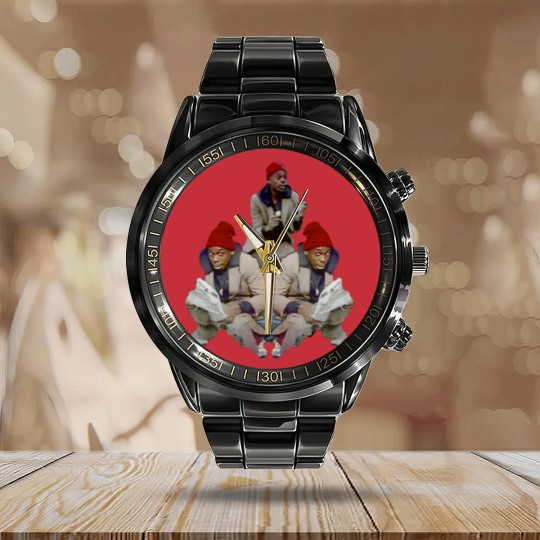 Discover chappelle is rick james Calendar Steel Band Watch