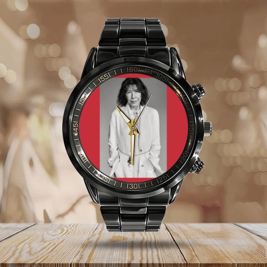 Discover Lily Tomlin Calendar Steel Band Watch