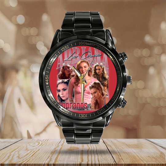 Discover Adriana La Cerva Calendar Steel Band Watch, The Sopranos Calendar Steel Band Watch, Adriana La Cerva Calendar Steel Band Watch, Drea de Matteo Calendar Steel Band Watch