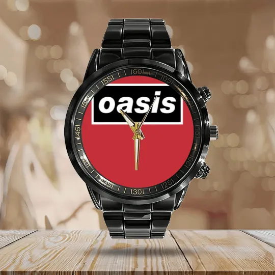 Discover Classic Rock 90'S Oasis Oasis Oasis Oasis Oasis Oasis Oasis Oasis Oasis Oasis Oasis Oasis Oasis Oasis Calendar Steel Band Watch