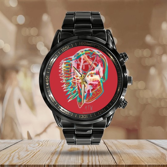 Discover ALL THEM WITCHES Calendar Steel Band Watch