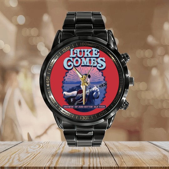 Discover Luke-Tour 2024 Calendar Steel Band Watch