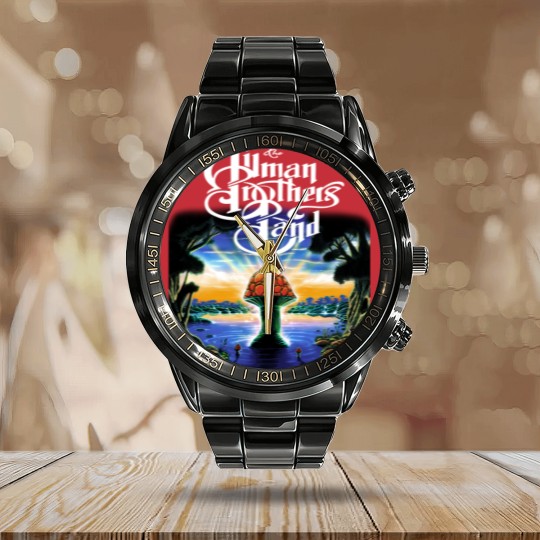 Discover The Allman Brothers Band Calendar Steel Band Watch, The Allman Brothers Band Vintage Calendar Steel Band Watch, TABB Calendar Steel Band Watch, Tabb Tour Calendar Steel Band Watch, Allman Brothers Calendar Steel Band Watch, Allman Bros Calendar Steel Band Watch
